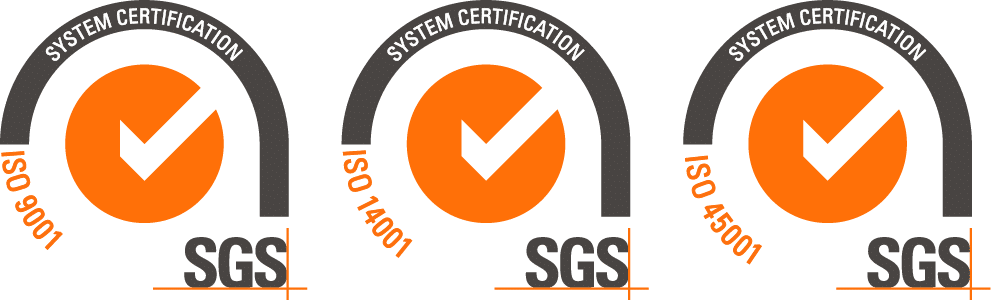 Certificaciones ISO 9001, ISO 14001 e ISO 45001