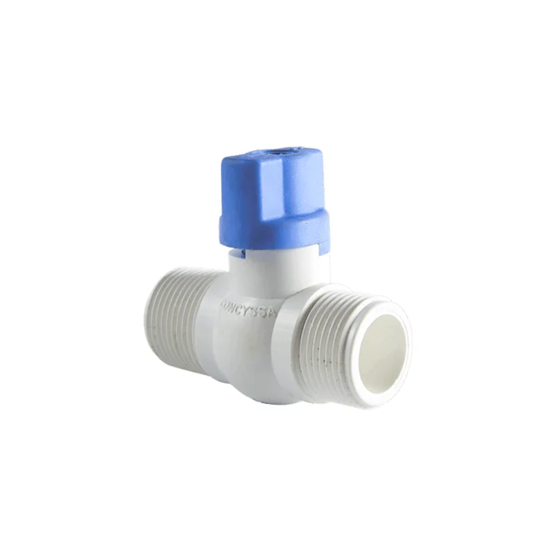 LLAVE DE TOMA (CORPORATION) PVC RECTA